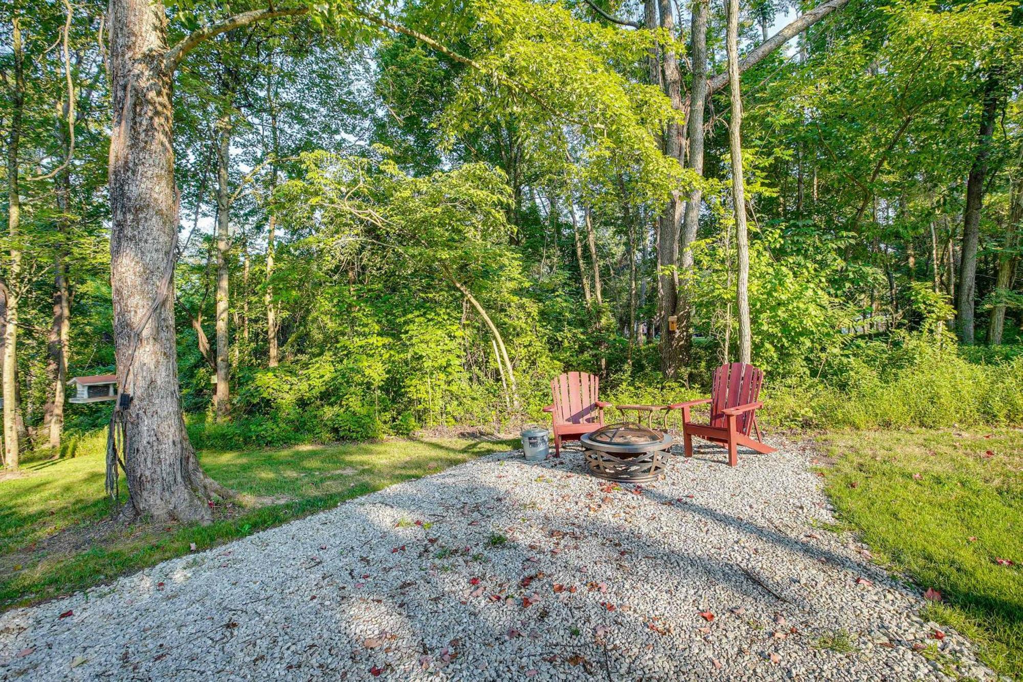Idyllic Cabin In The Heart Of Hocking Hills Rockbridge Exterior foto