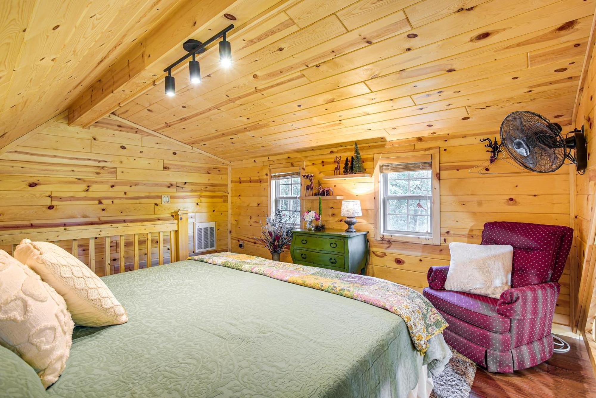Idyllic Cabin In The Heart Of Hocking Hills Rockbridge Exterior foto