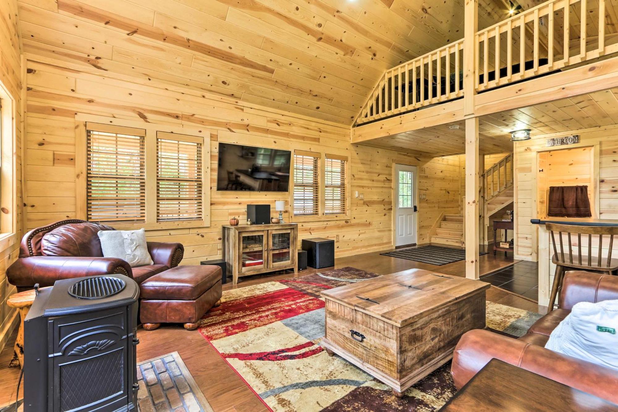 Idyllic Cabin In The Heart Of Hocking Hills Rockbridge Exterior foto