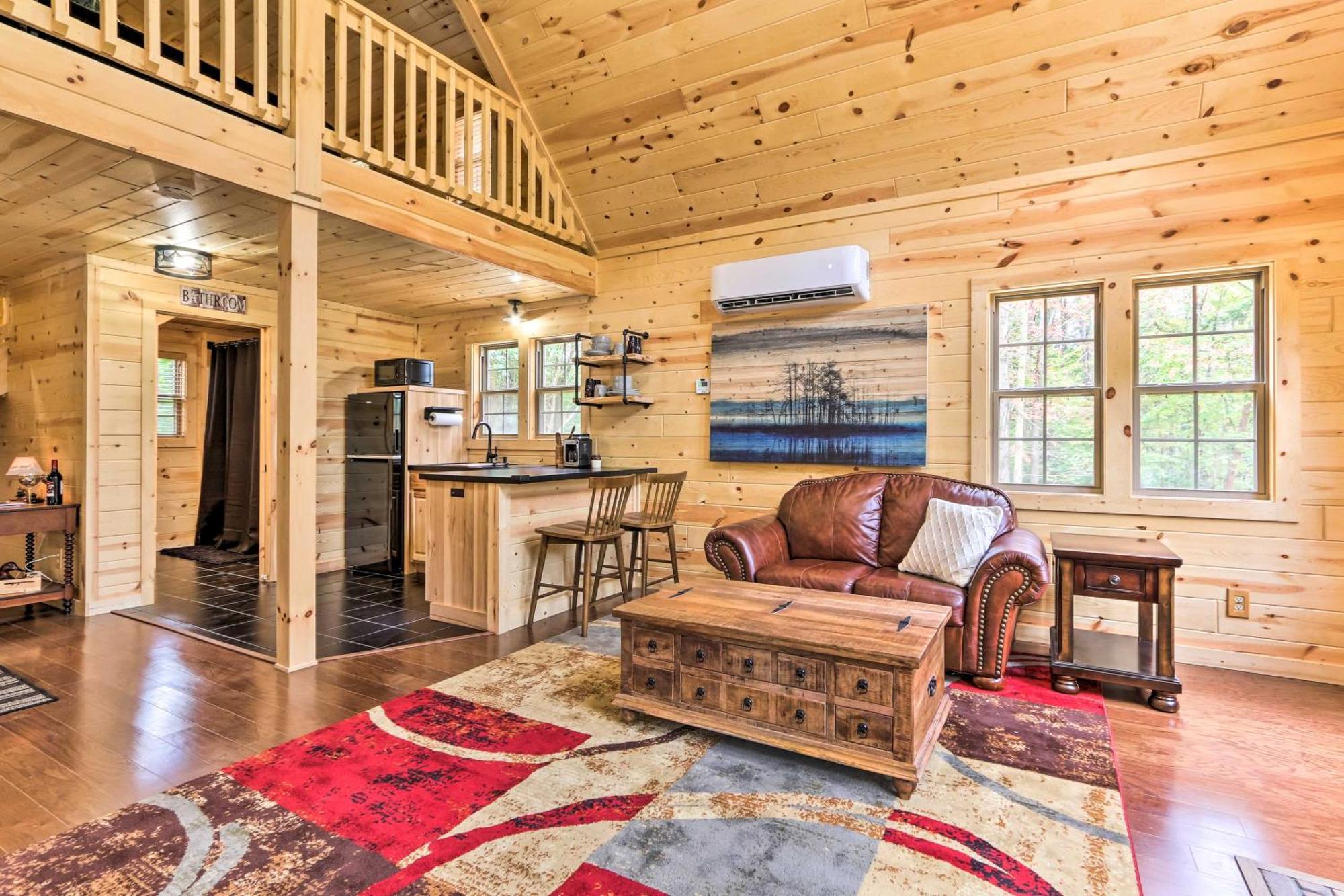 Idyllic Cabin In The Heart Of Hocking Hills Rockbridge Exterior foto